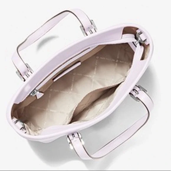 Michael Kors Jet Set Travel Extra-Small Pebbled Leather Tote Crossbody L… - Picture 2 of 3